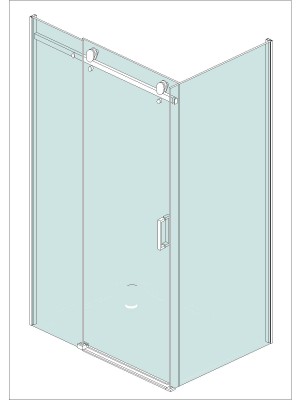 Frameless shower enclosures